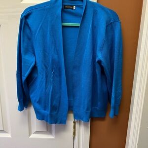 Women's Classic Blue Cardigan